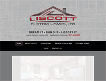 Tablet Screenshot of liscott.com